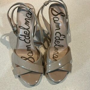Sam Edelman nude stiletto heels